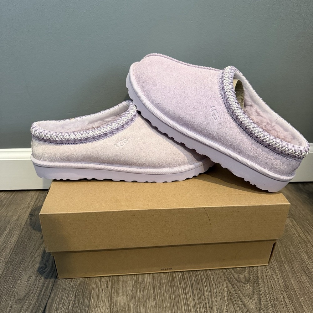 UGG Tasman Purple Slippers Women Size 8 US Open Box